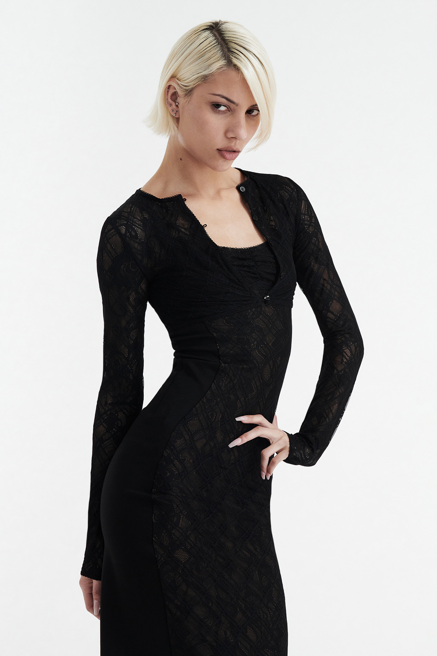 CDP16405-MARGOT-TWO-PIECE-FITTED-LACE-MINI-DRESS-BLACK-08