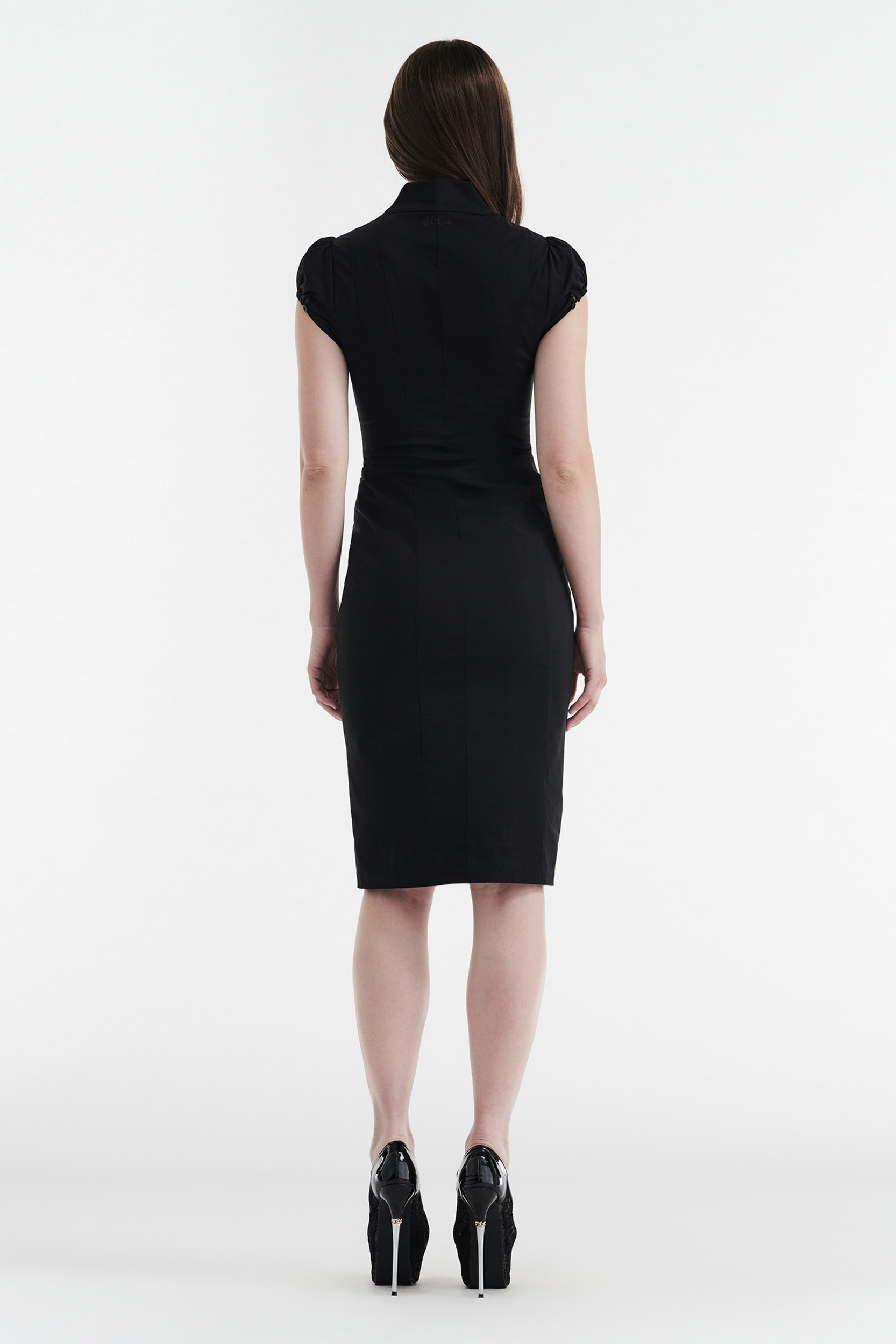 CDP16827-COLETTE-PANELLED-PUFF-SLEEVE-MIDI-DRESS-BLACK-03