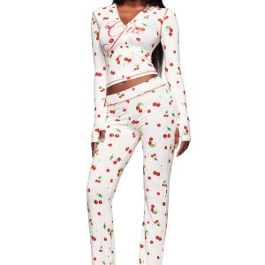 Iamgia BLARE TRACKPANT - CHERRY ON TOP