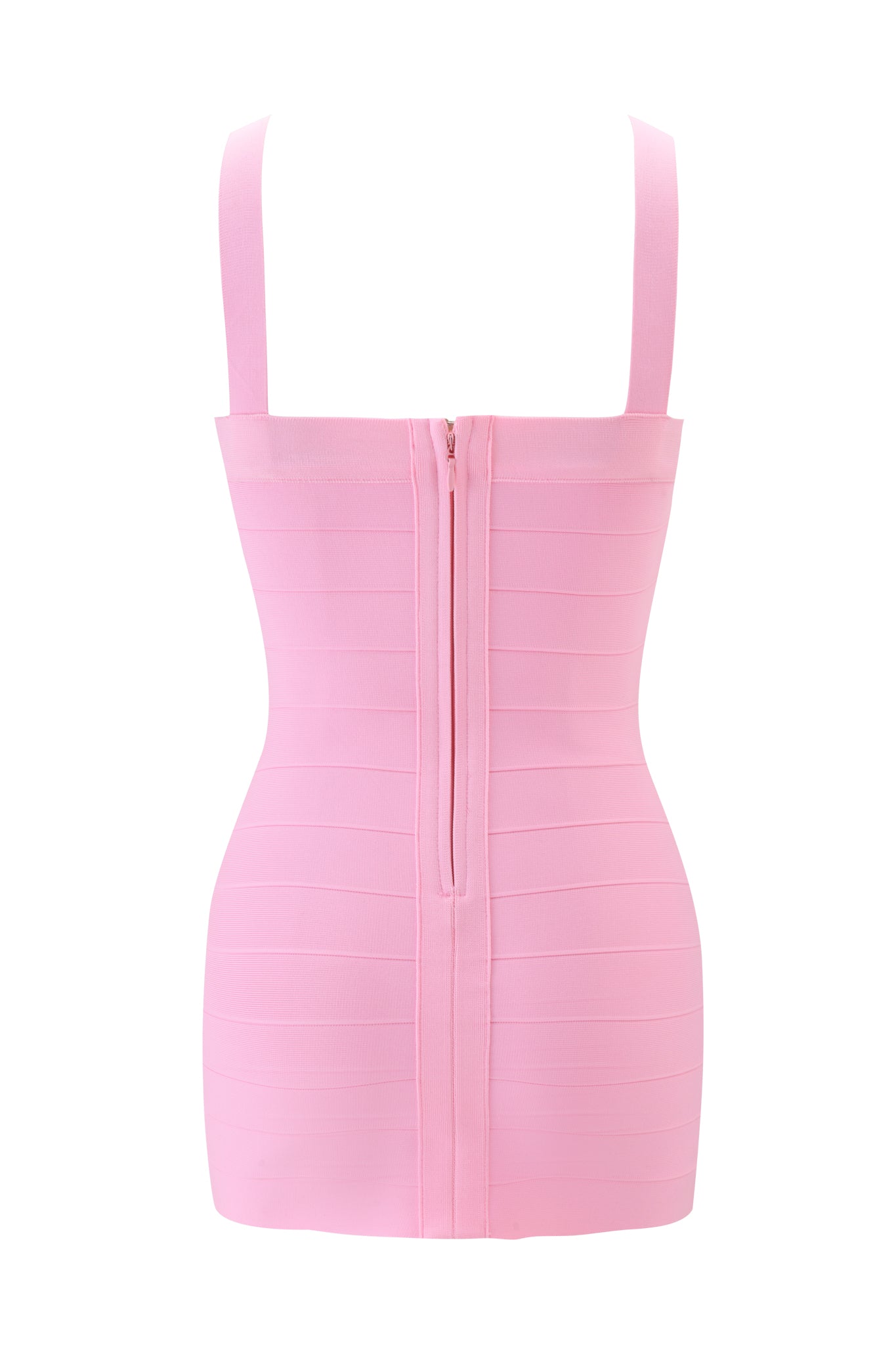 GIA18176-PINK-VESPERABANDAGEMINIDRESS-BACKAPPROVED