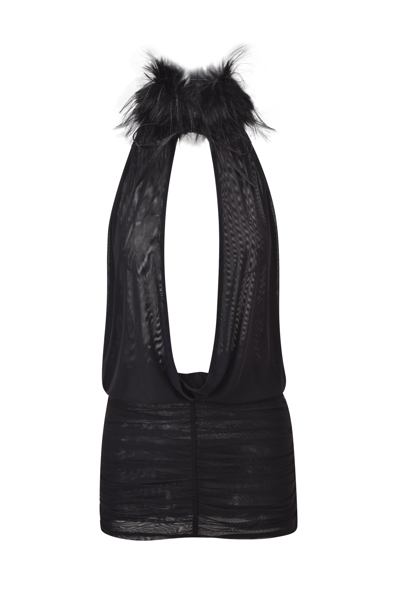 GIA18265-BLACK-YARAMINIDRESS-FRONT