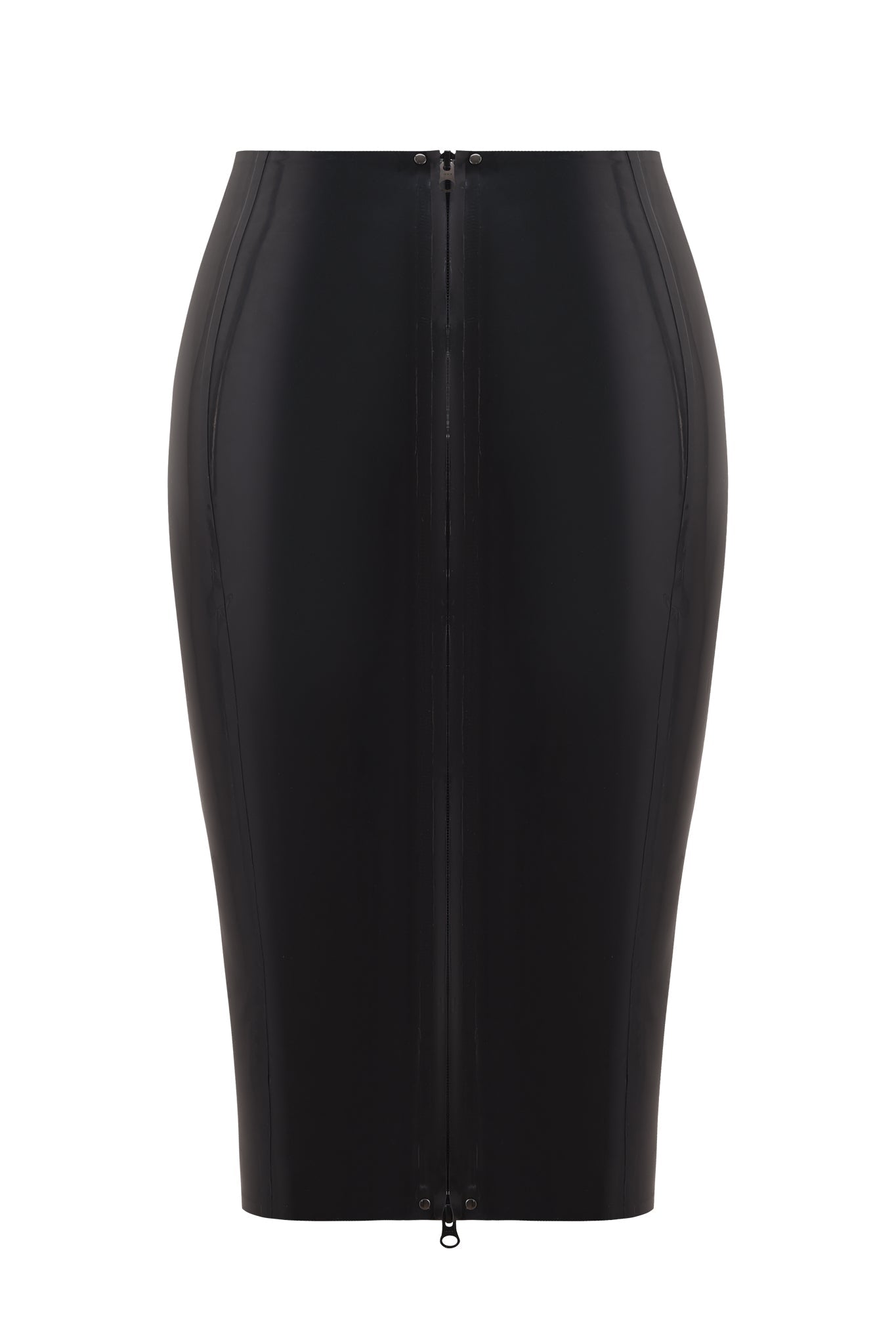 GIA18328-BLACK-BUFFYMIDISKIRT-BACK