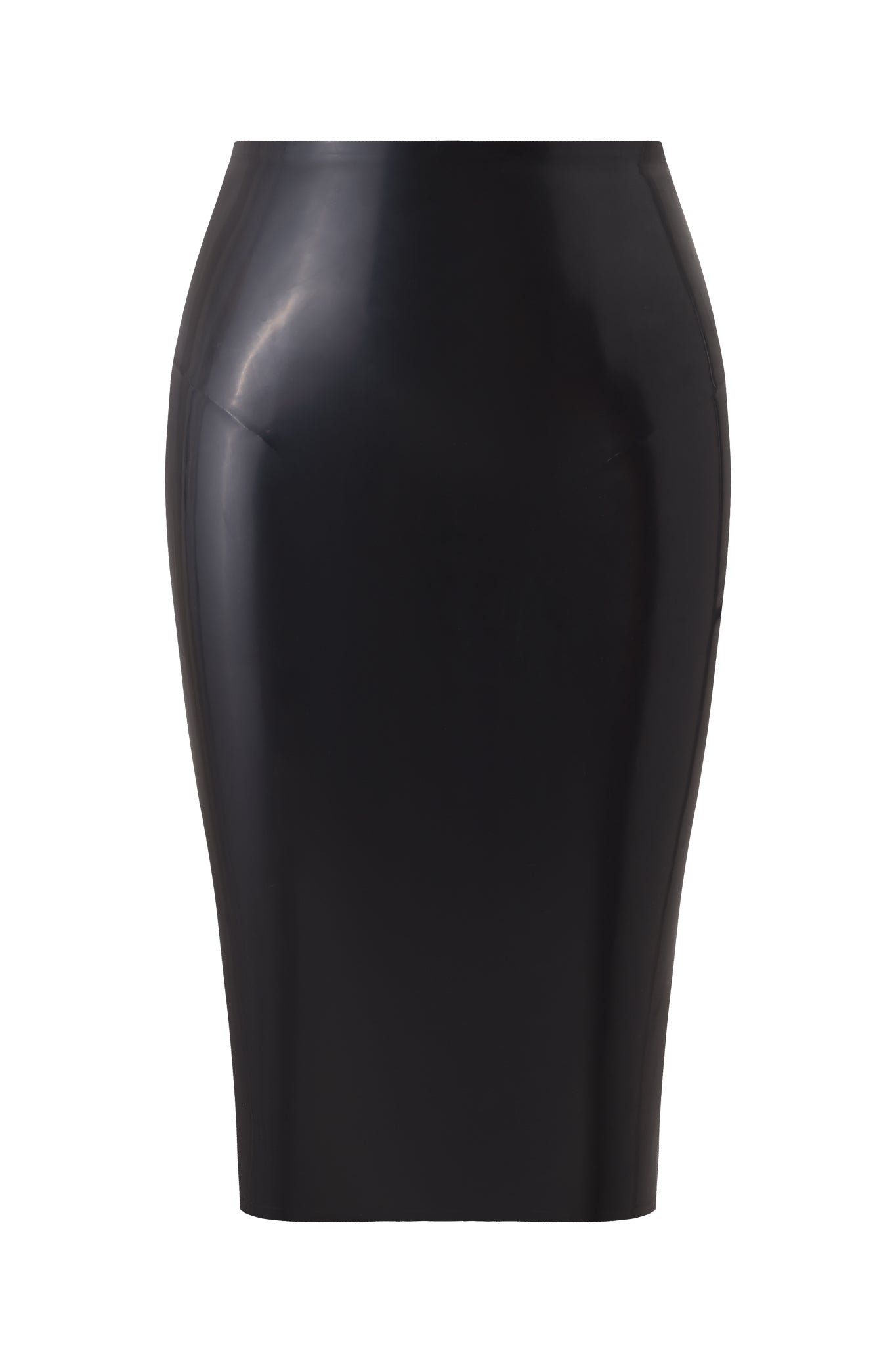 GIA18328-BLACK-BUFFYMIDISKIRT-FRONT