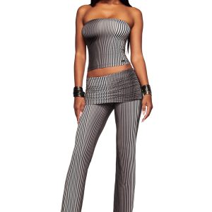 Iamgia TRINITY 2-IN-1 SKIRT PANT - STRIPE