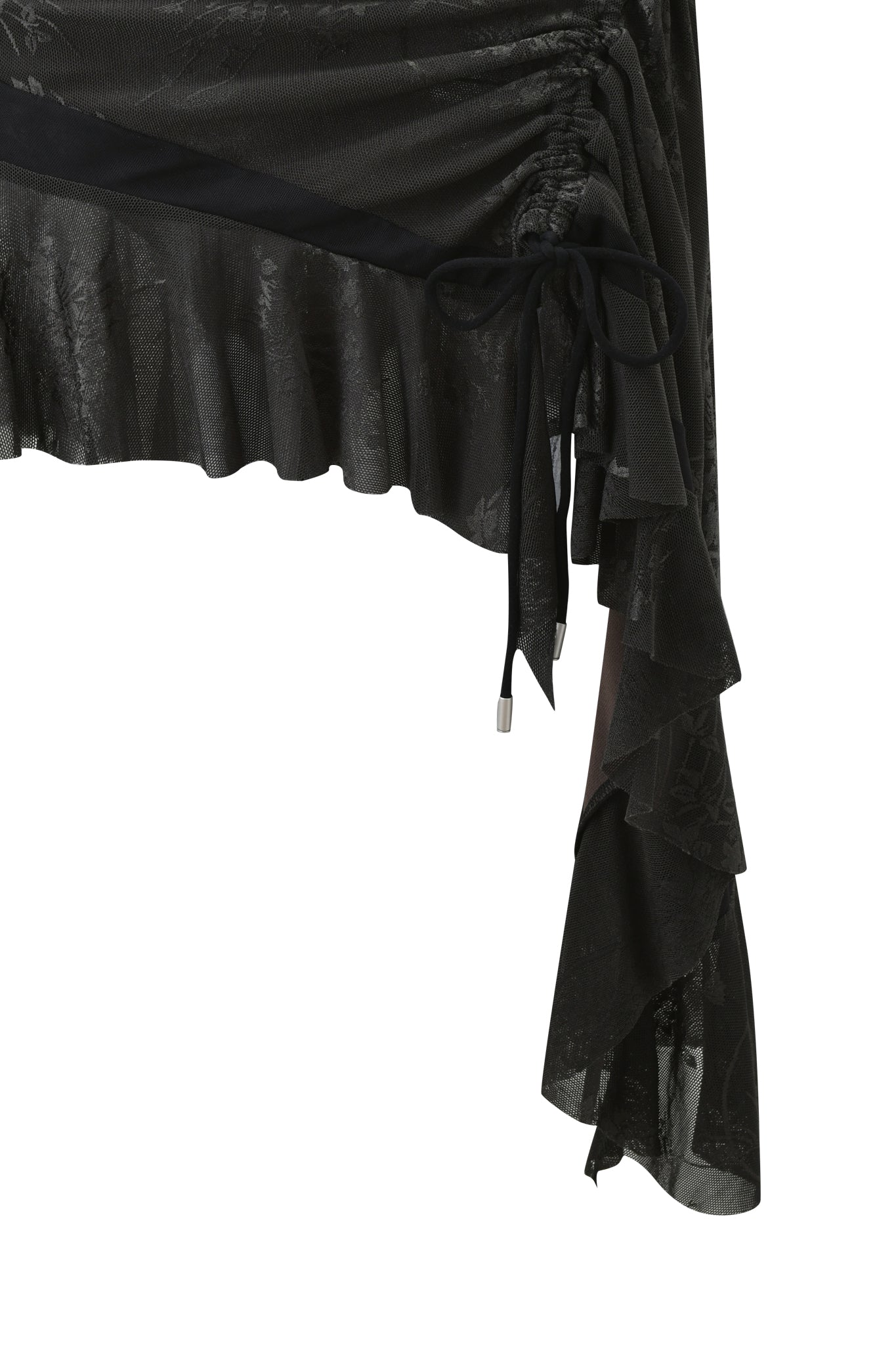 GIA18609-BLACK-ISOLAEASYMMETRICALMINISKIRT-DETAILAPPROVED