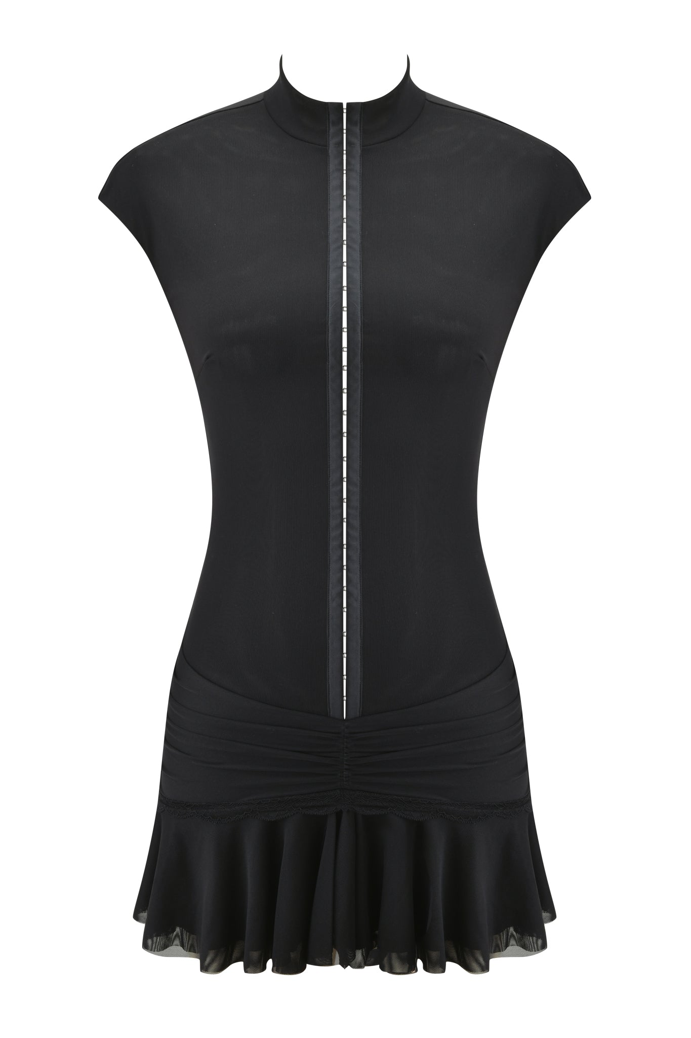 GIA18686-BLACK-ISELAMINIDRESS-FRONTAPPROVED