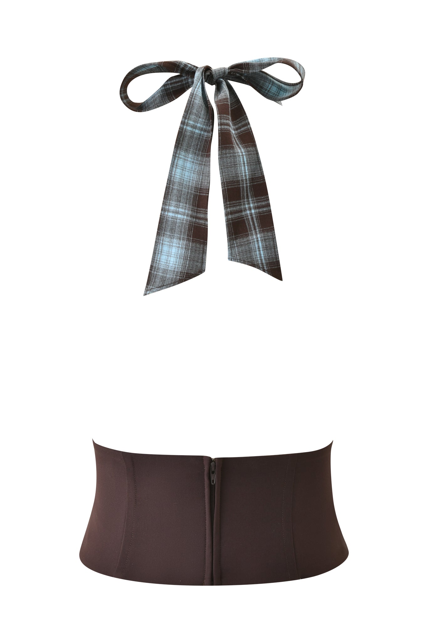 GIA18700-BLUEPLAID-ROUXCOWLCORSET-BACK