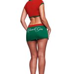 Iamgia BLARE VARSITY MICRO SKORT - GREEN