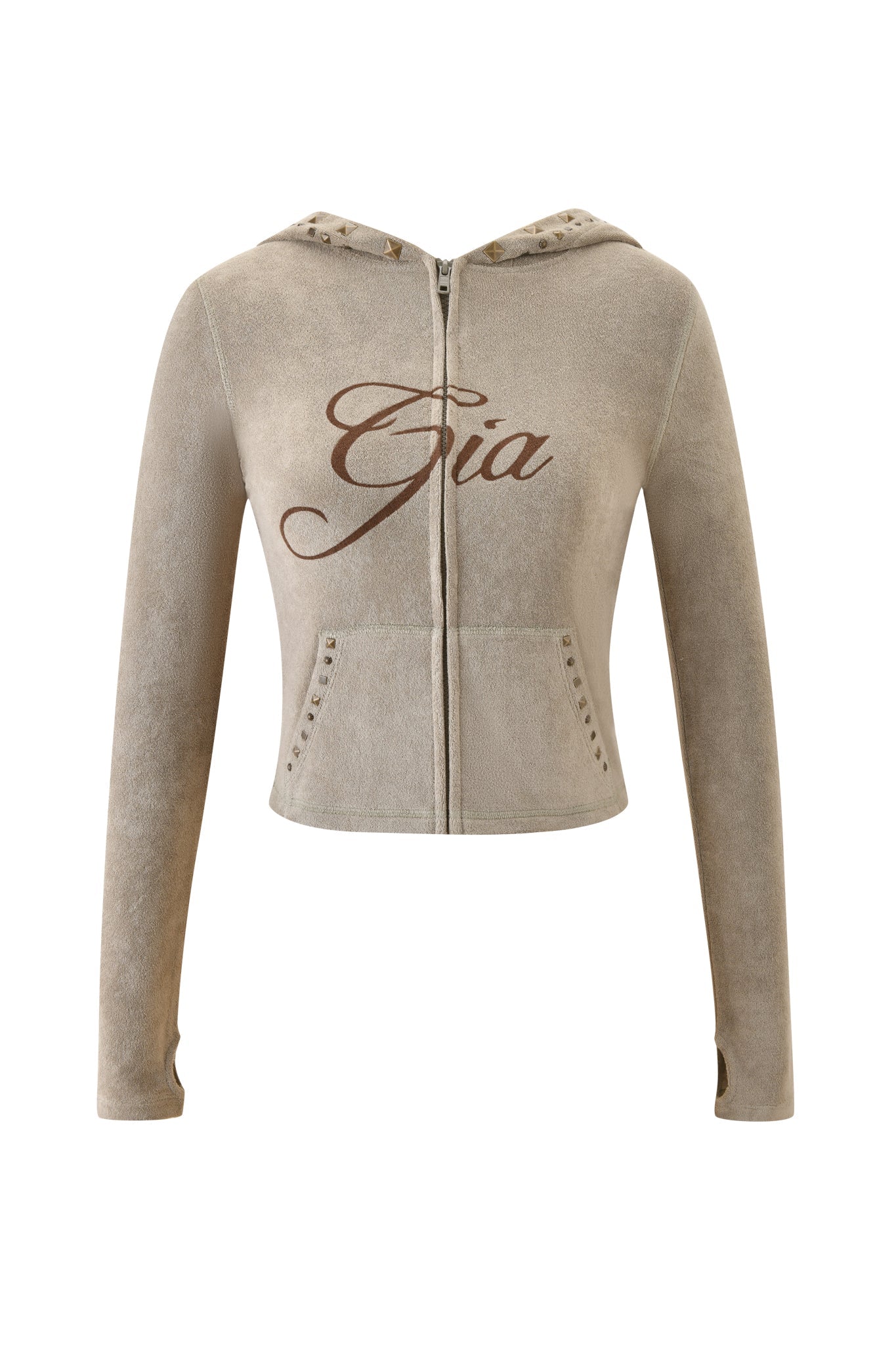 GIA18750-STONE-BLARESTUDDEDTERRYHOODIE-FRONT