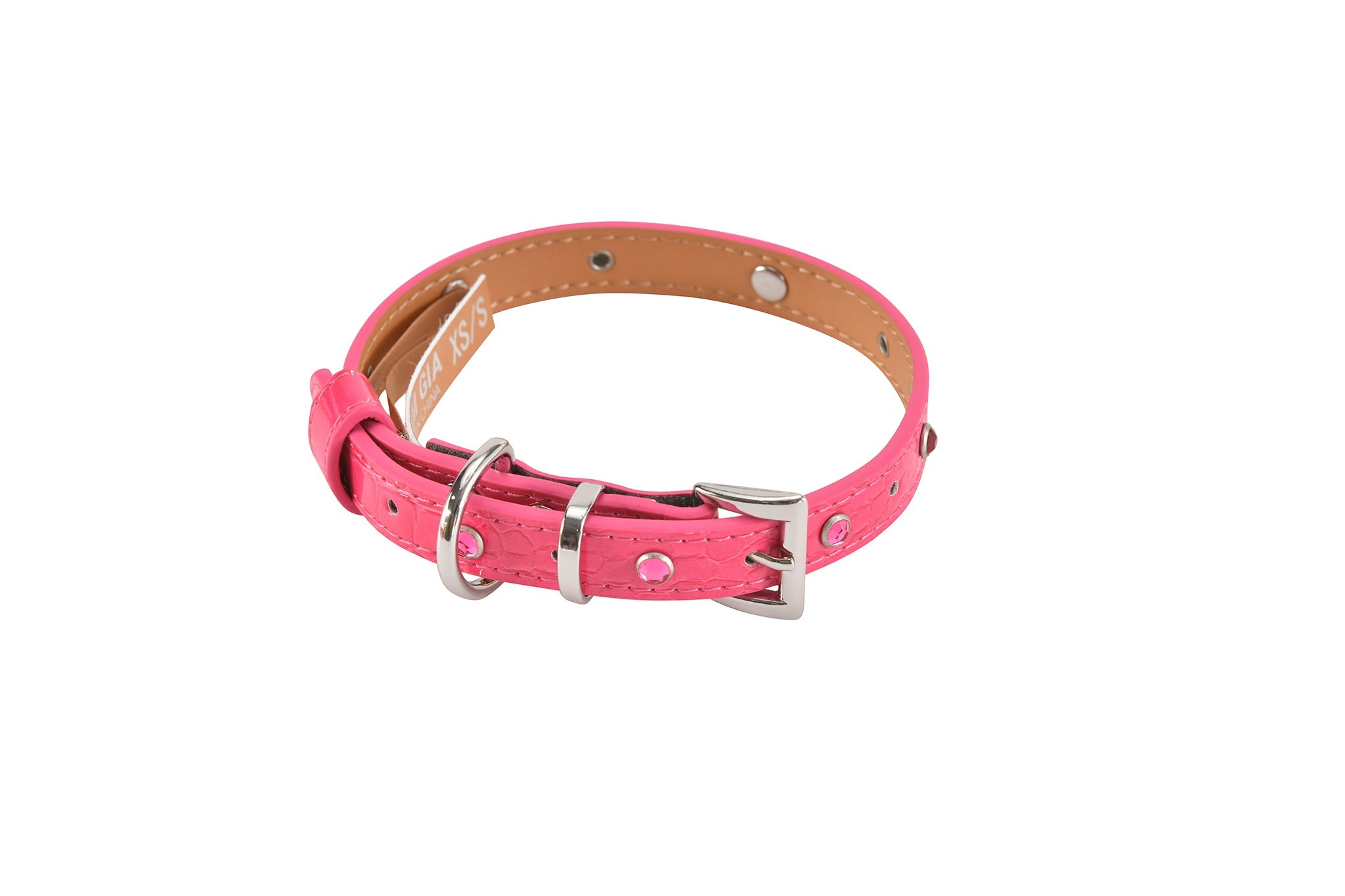 GIACC18862-HOTPINK-STARPETCOLLAR-FRONTAPPROVED